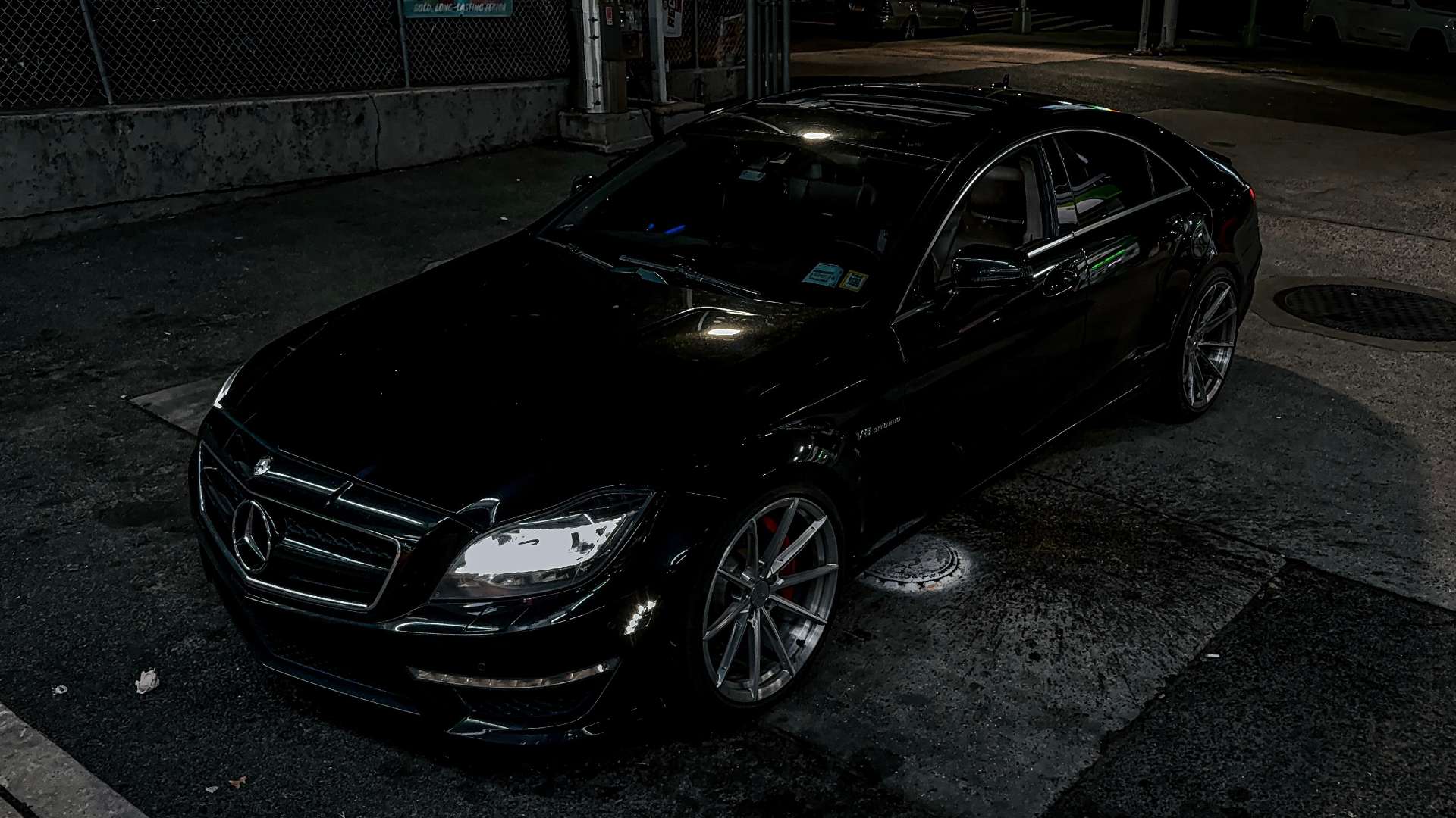 Mercedes-Benz CLS 63 AMG on forged wheels